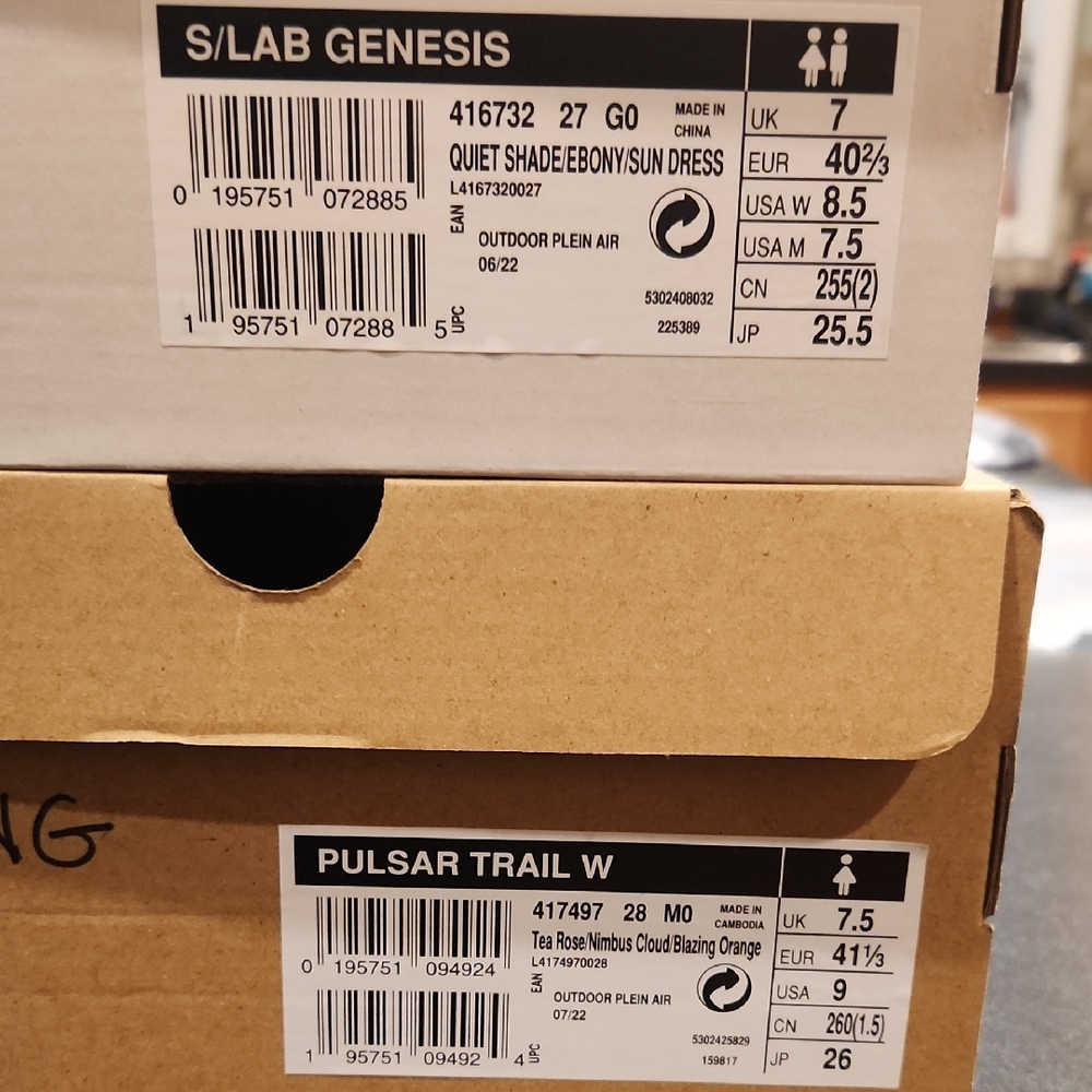 2 Pair Of SALOMON